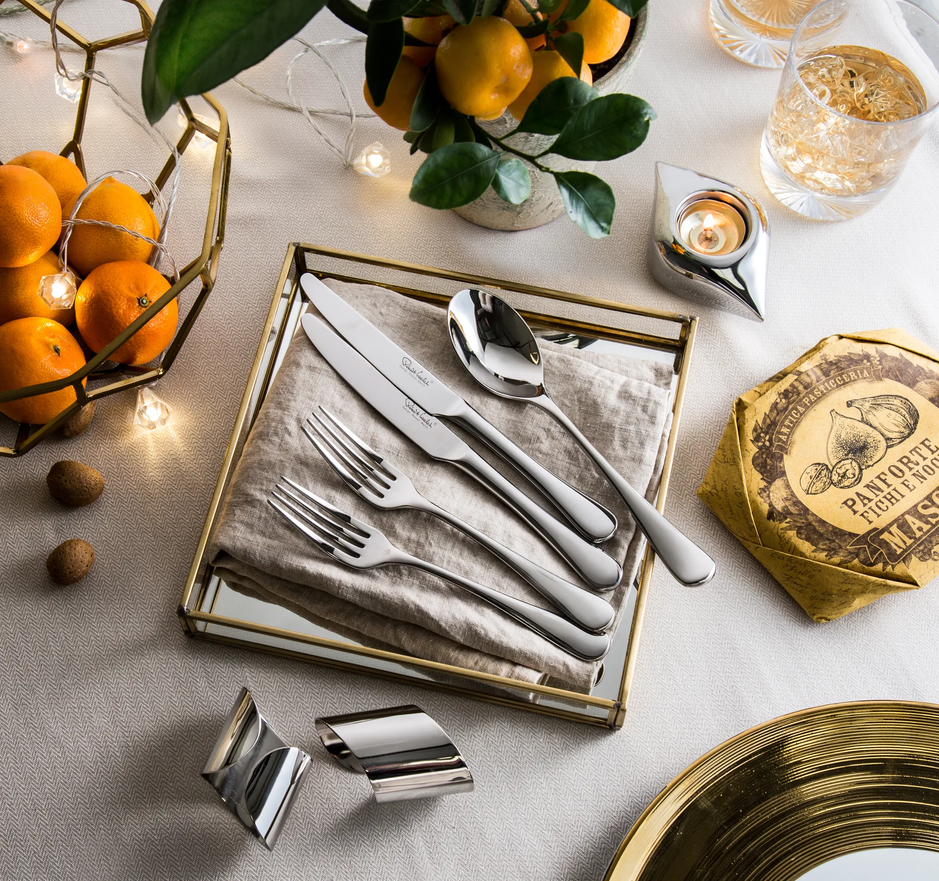 Radford bestek, gepolijst, 24 stuks Robert Welch