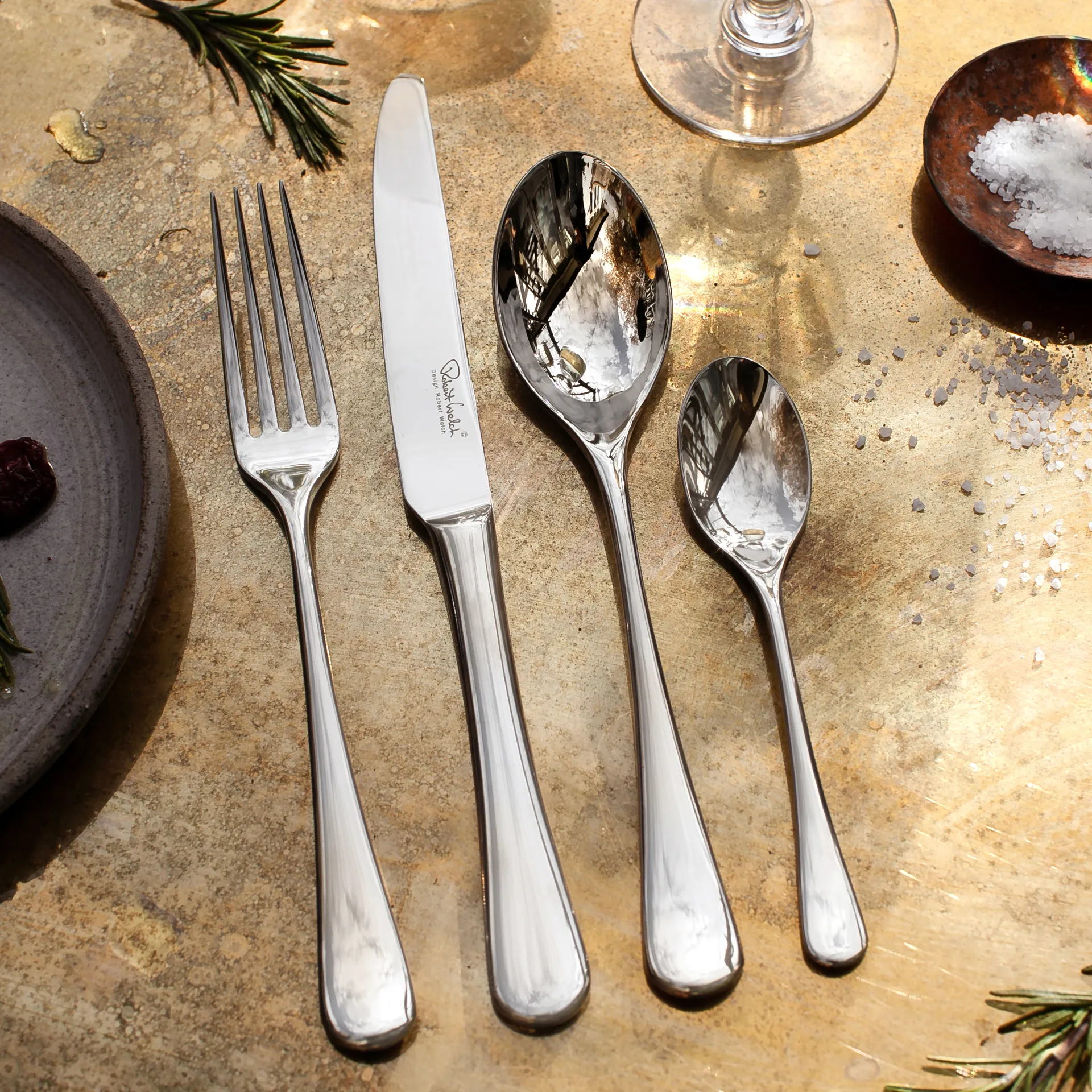 Radford bestek, gepolijst, 24 stuks Robert Welch