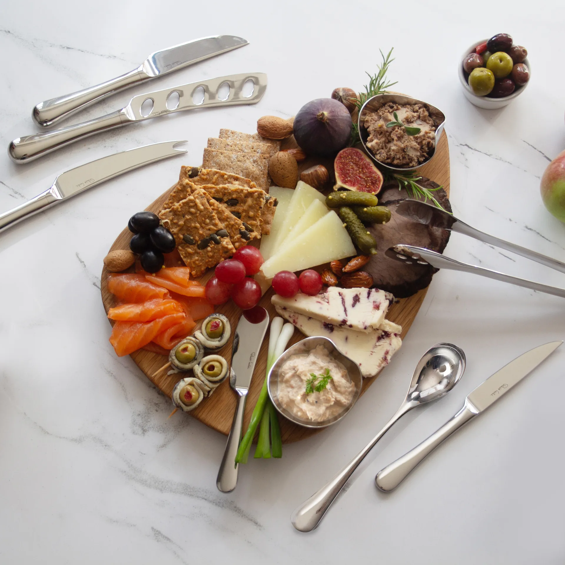 Radford kaasmes, gepolijst, Roestvrij staal Robert Welch