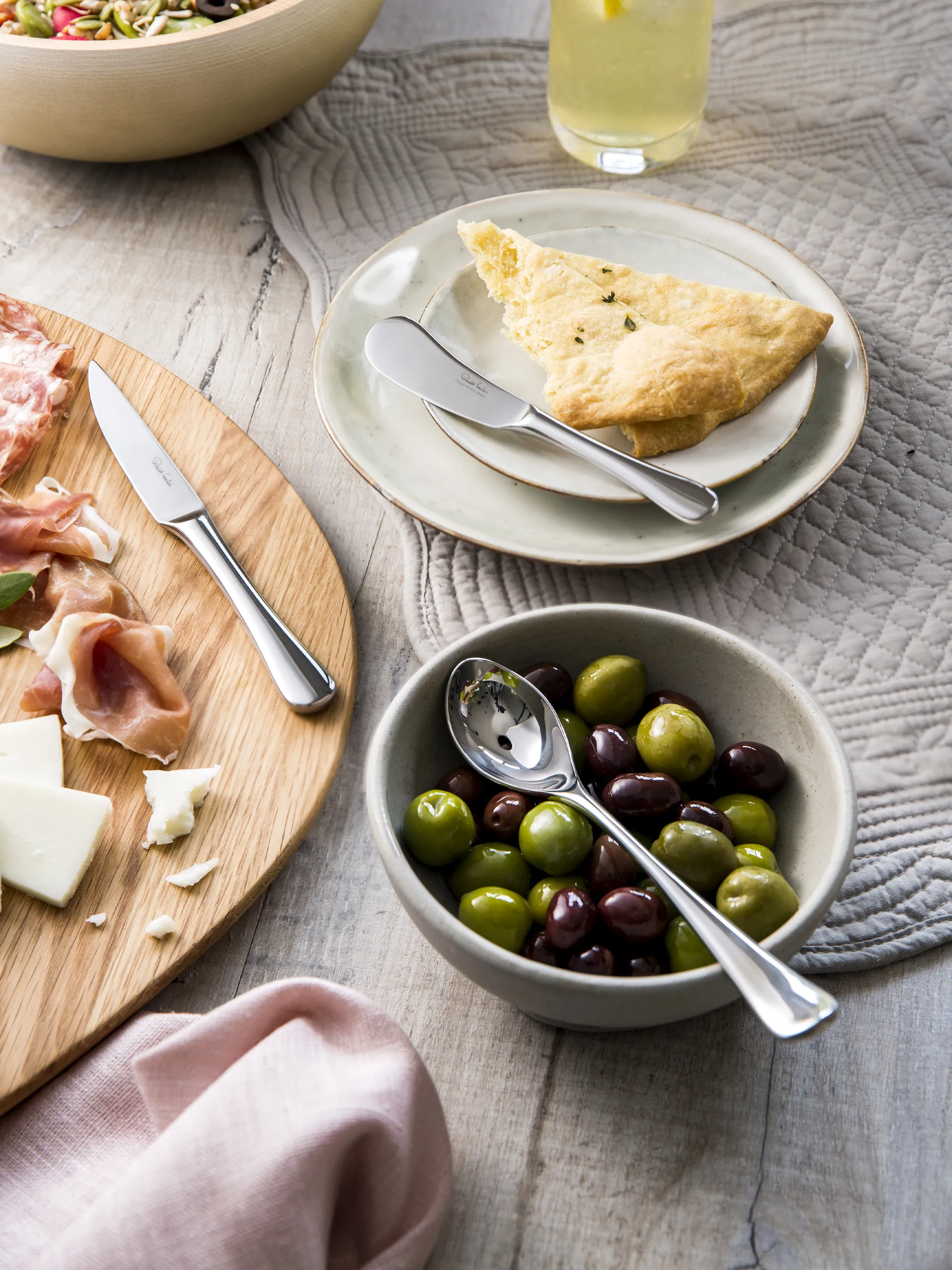 Radford olijflepel, gepolijst, Roestvrij staal Robert Welch