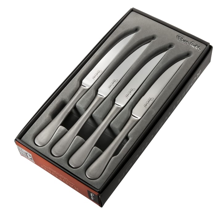 Radford vleesmes, mat, 4 stuks, Roestvrij staal Robert Welch
