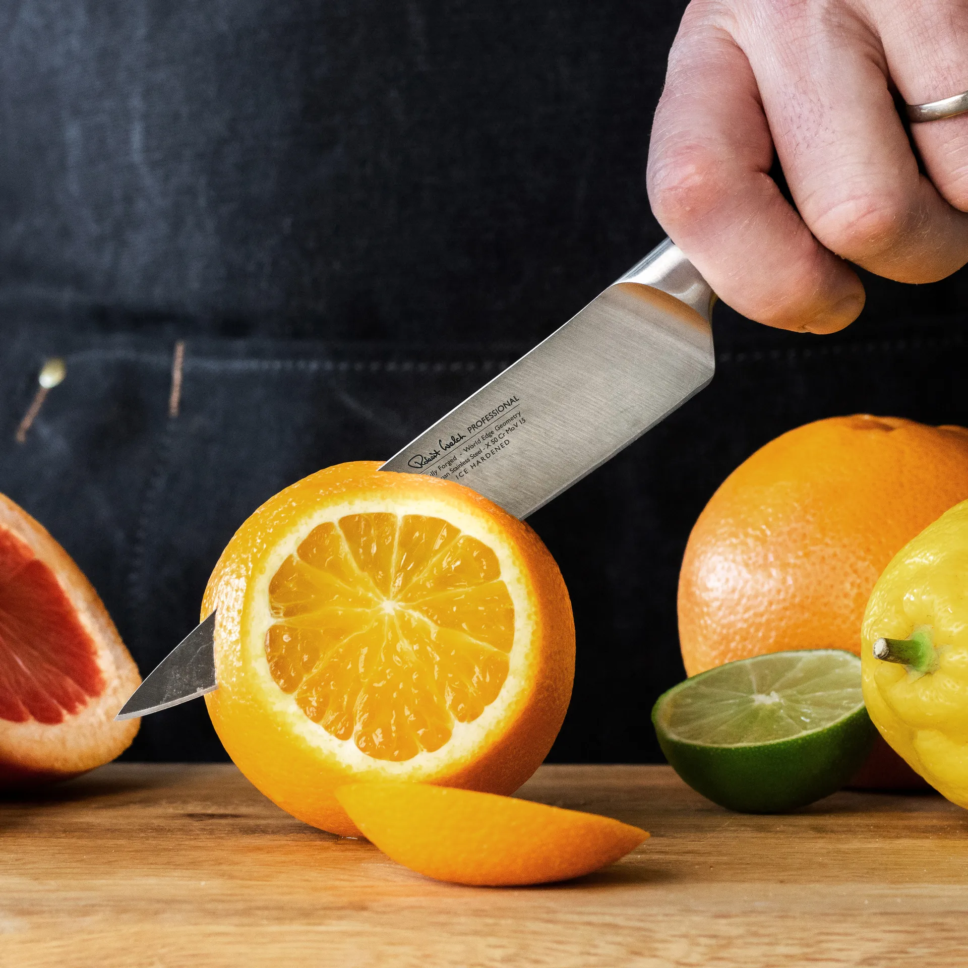 Robert Welch professional allround mes 14 cm, Roestvrij staal Robert Welch