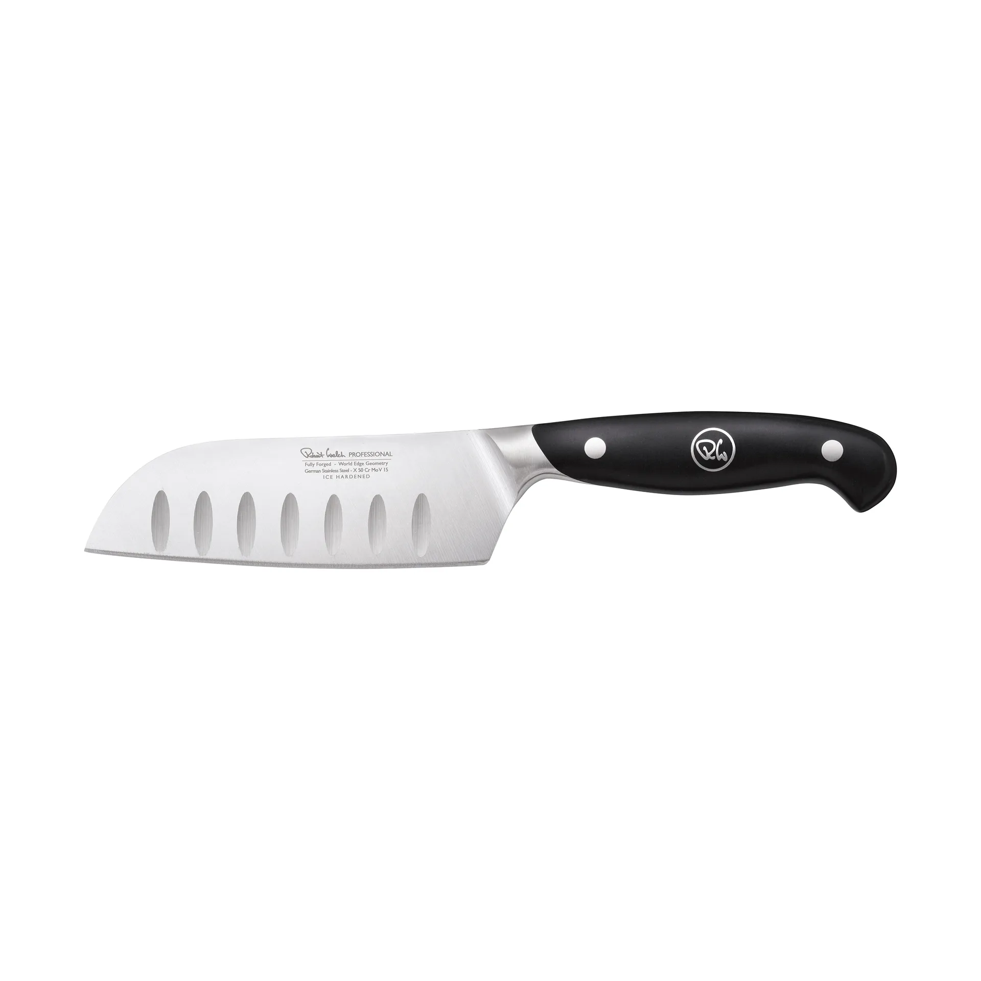 Robert Welch professional santoku mes 12 cm, Roestvrij staal Robert Welch