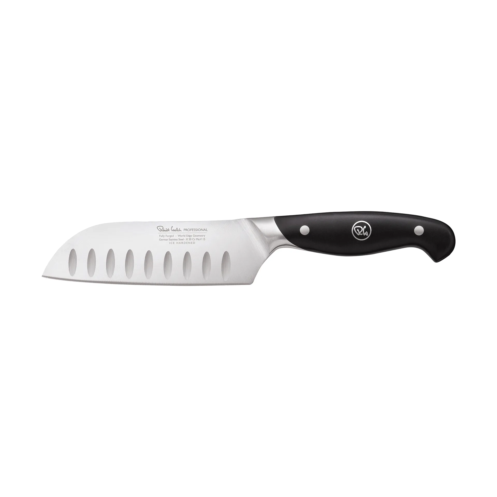 Robert Welch professional santoku mes 14 cm, Roestvrij staal Robert Welch
