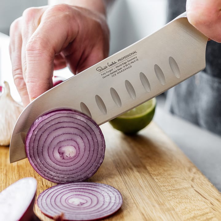 Robert Welch professional santoku mes 14 cm, Roestvrij staal Robert Welch