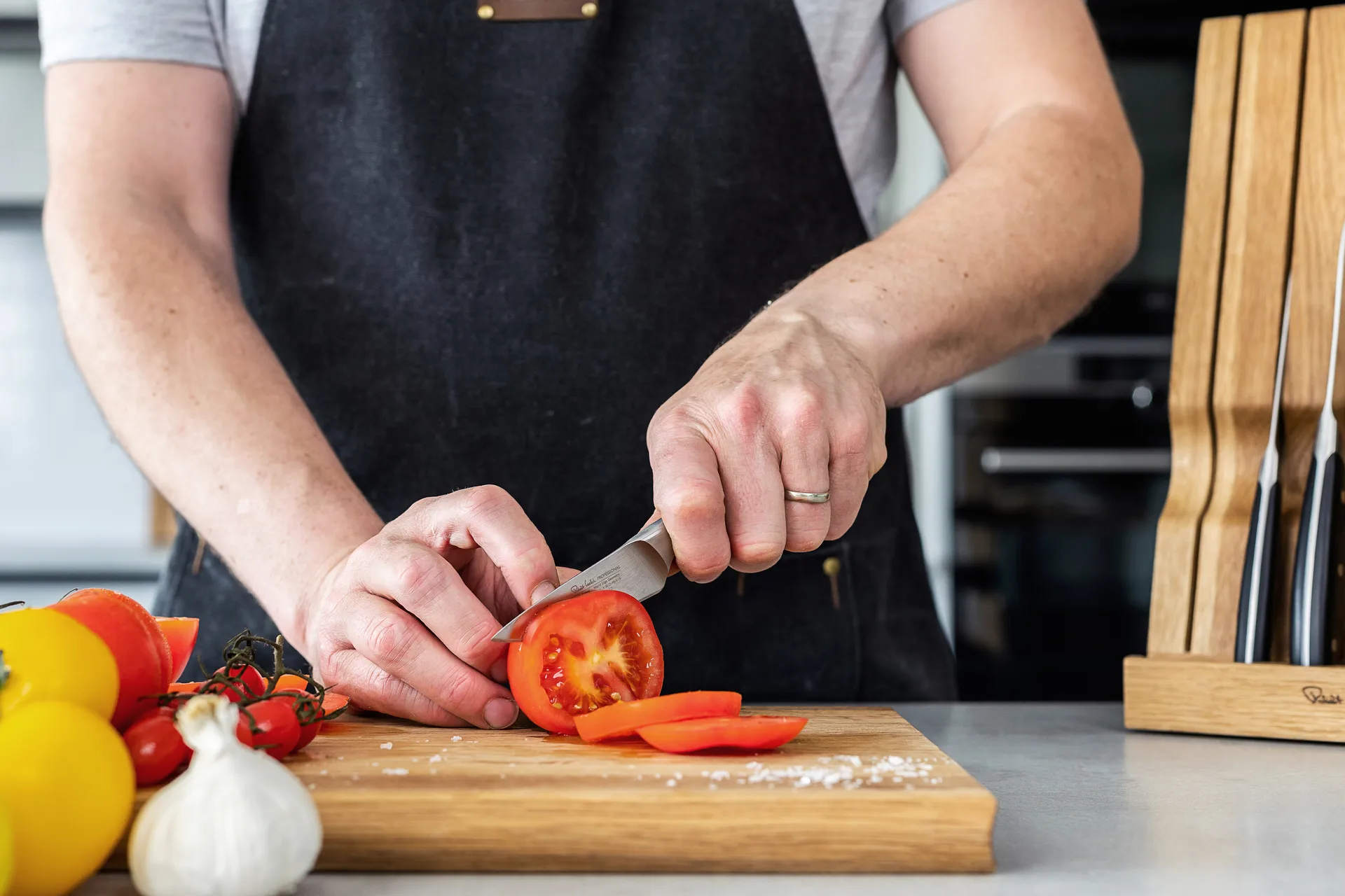 Robert Welch professional schilmes 9 cm, Roestvrij staal Robert Welch