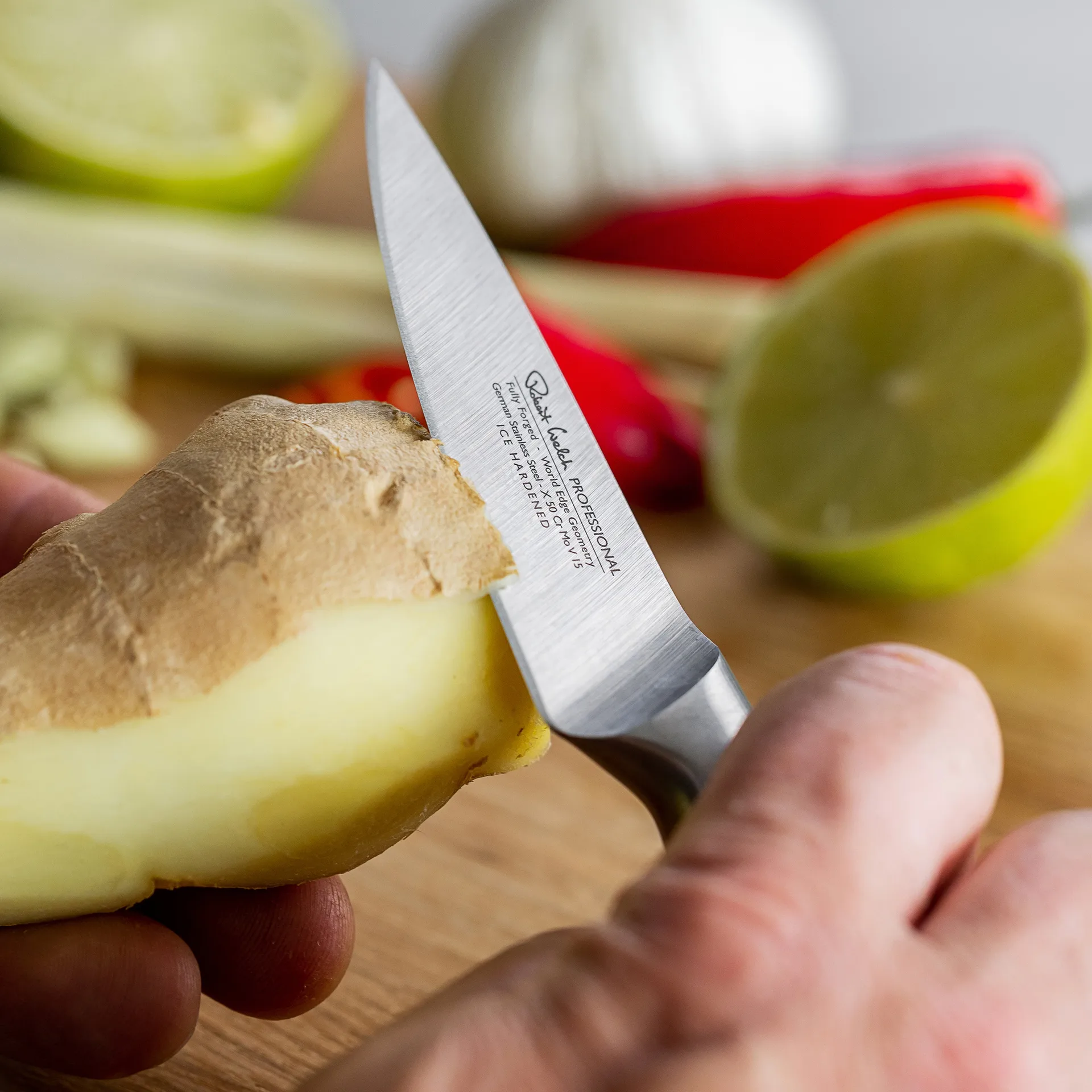 Robert Welch professional schilmes 9 cm, Roestvrij staal Robert Welch