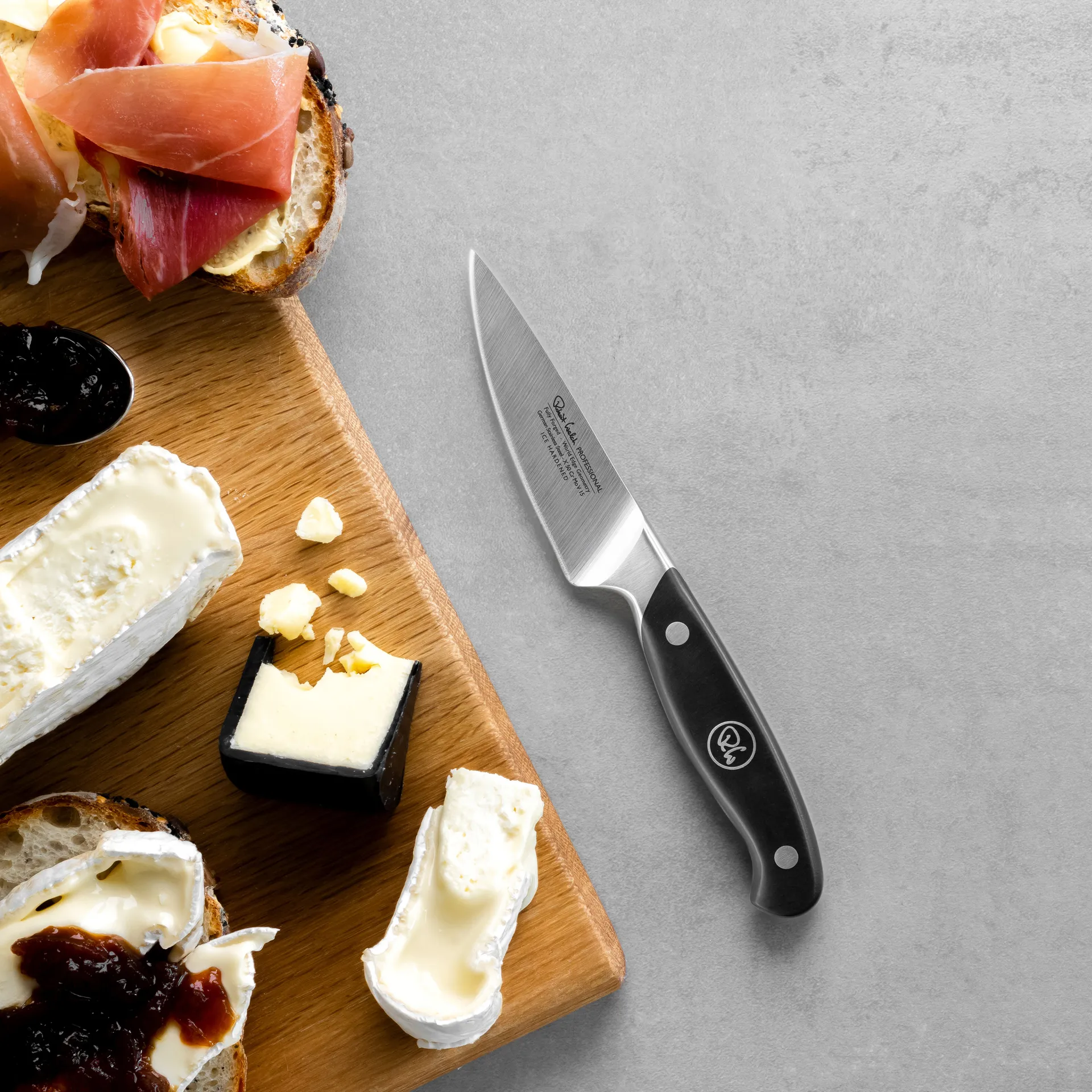 Robert Welch professional schilmes 9 cm, Roestvrij staal Robert Welch