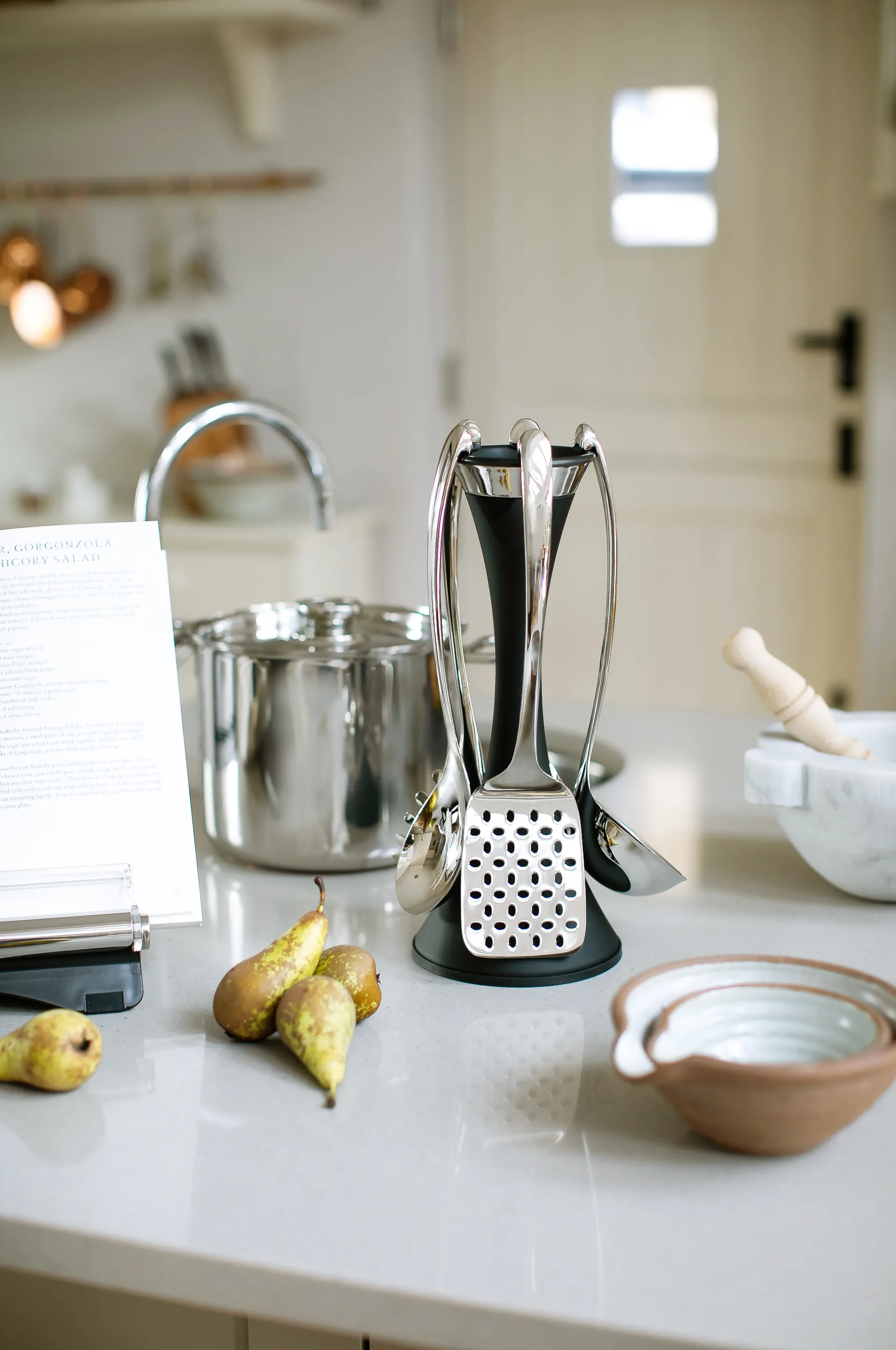 Robert Welch signature keukengerei hanger 6-delig, Zwart Robert Welch