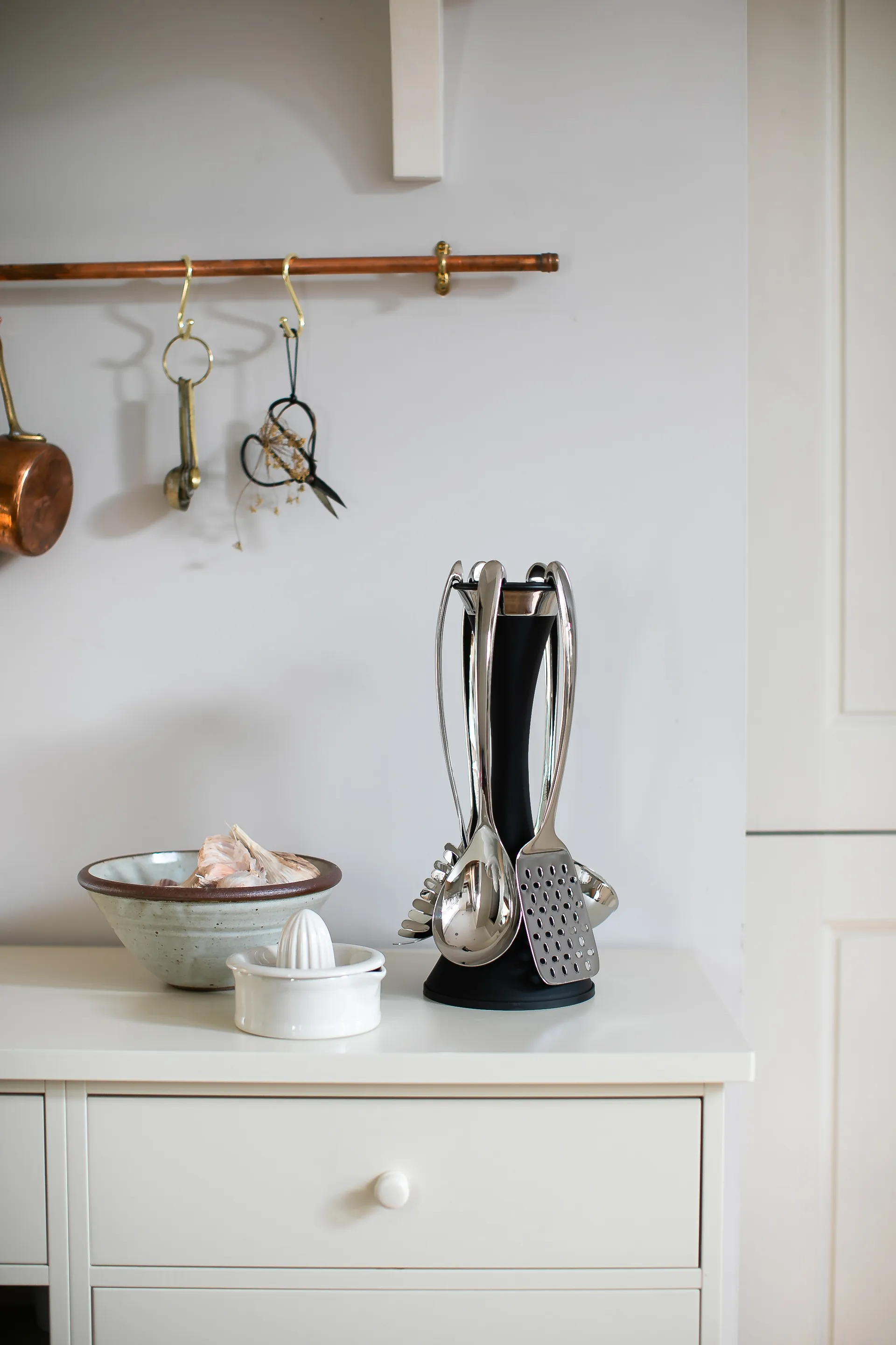 Robert Welch signature keukengerei hanger 6-delig, Zwart Robert Welch