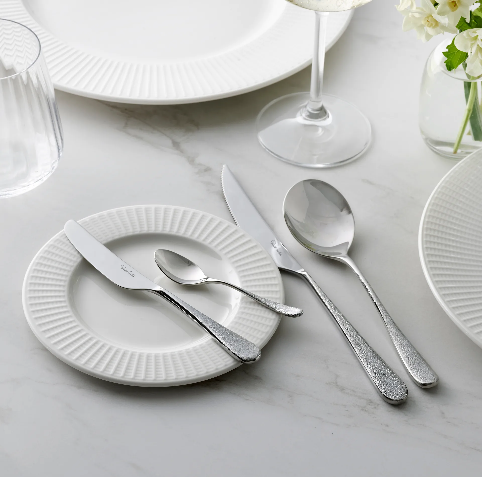 Sandstone steakmes glanzend, Roestvrij staal Robert Welch