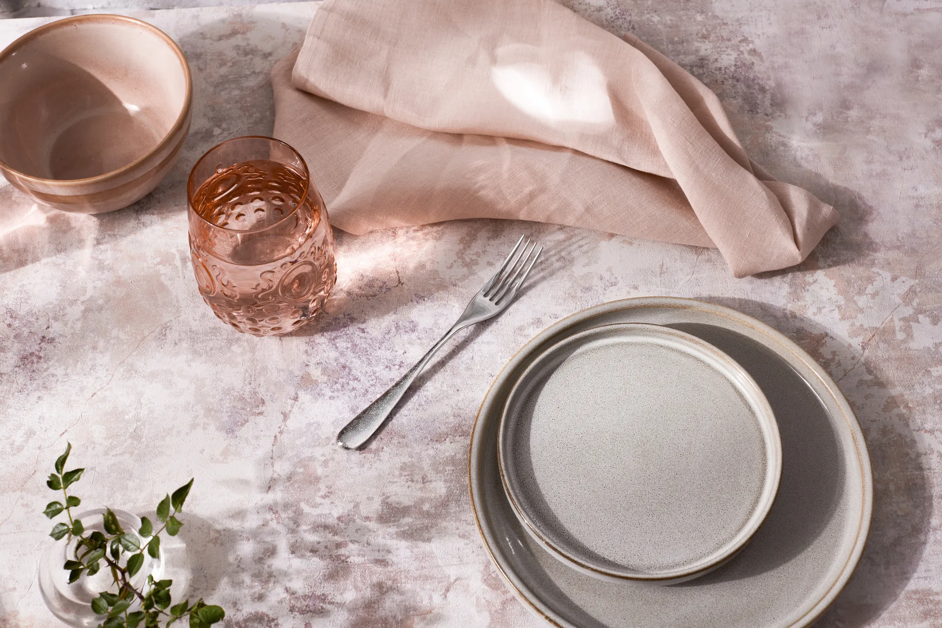 Sandstone voorgerechtvork glanzend, Roestvrij staal Robert Welch