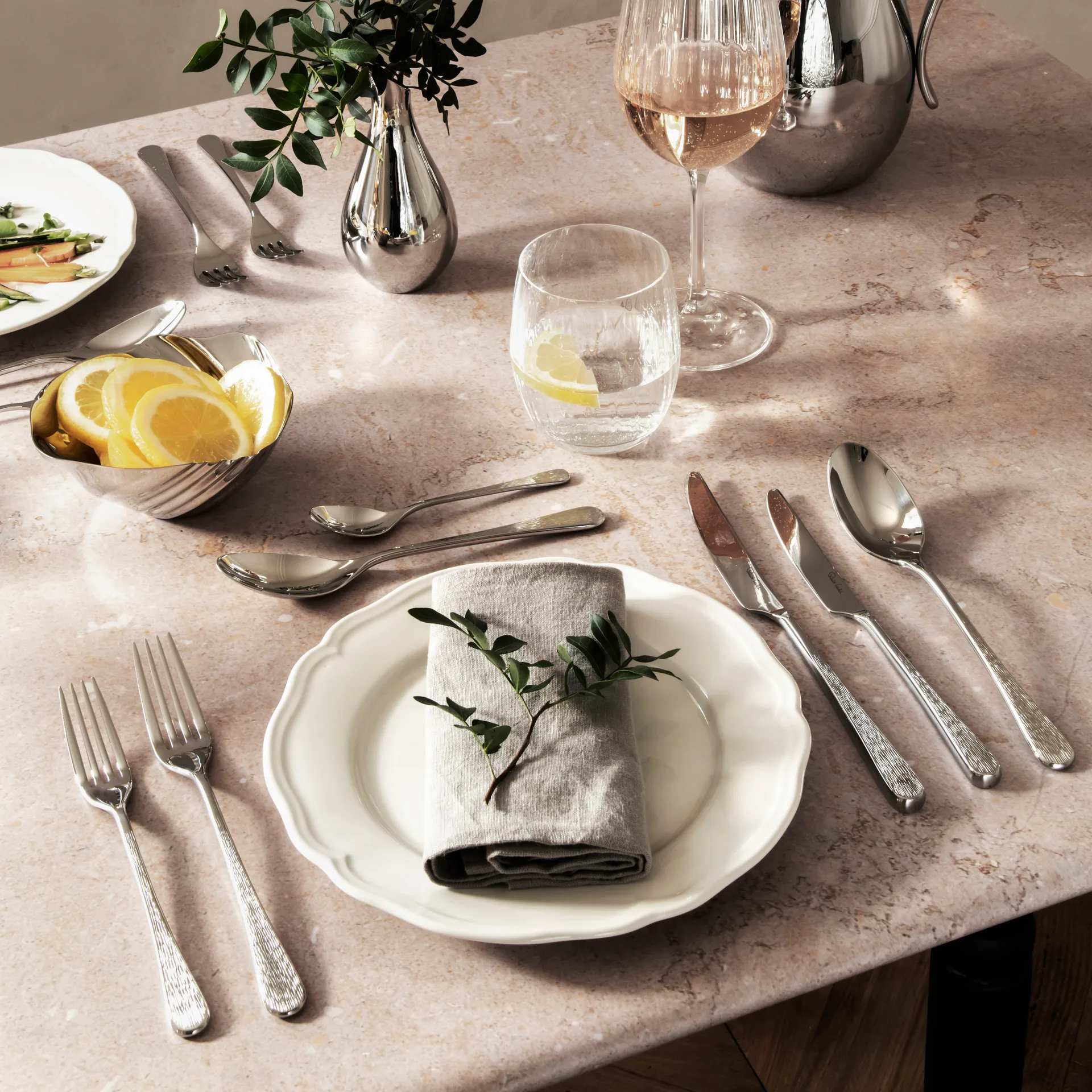 Skye Bright dessertlepel, Roestvrij staal Robert Welch