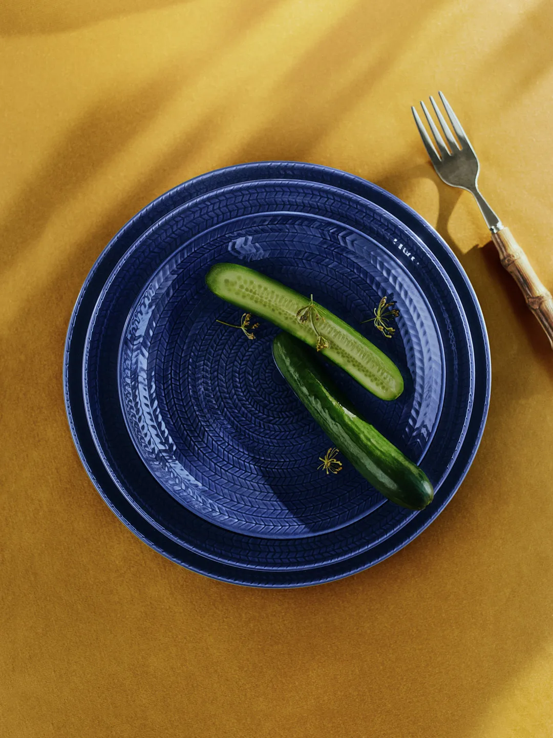 Blå Eld bord, Blauw, 23 cm Rörstrand