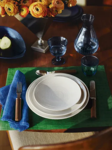 Blå Eld bord - Blauw, 23 cm - Rörstrand