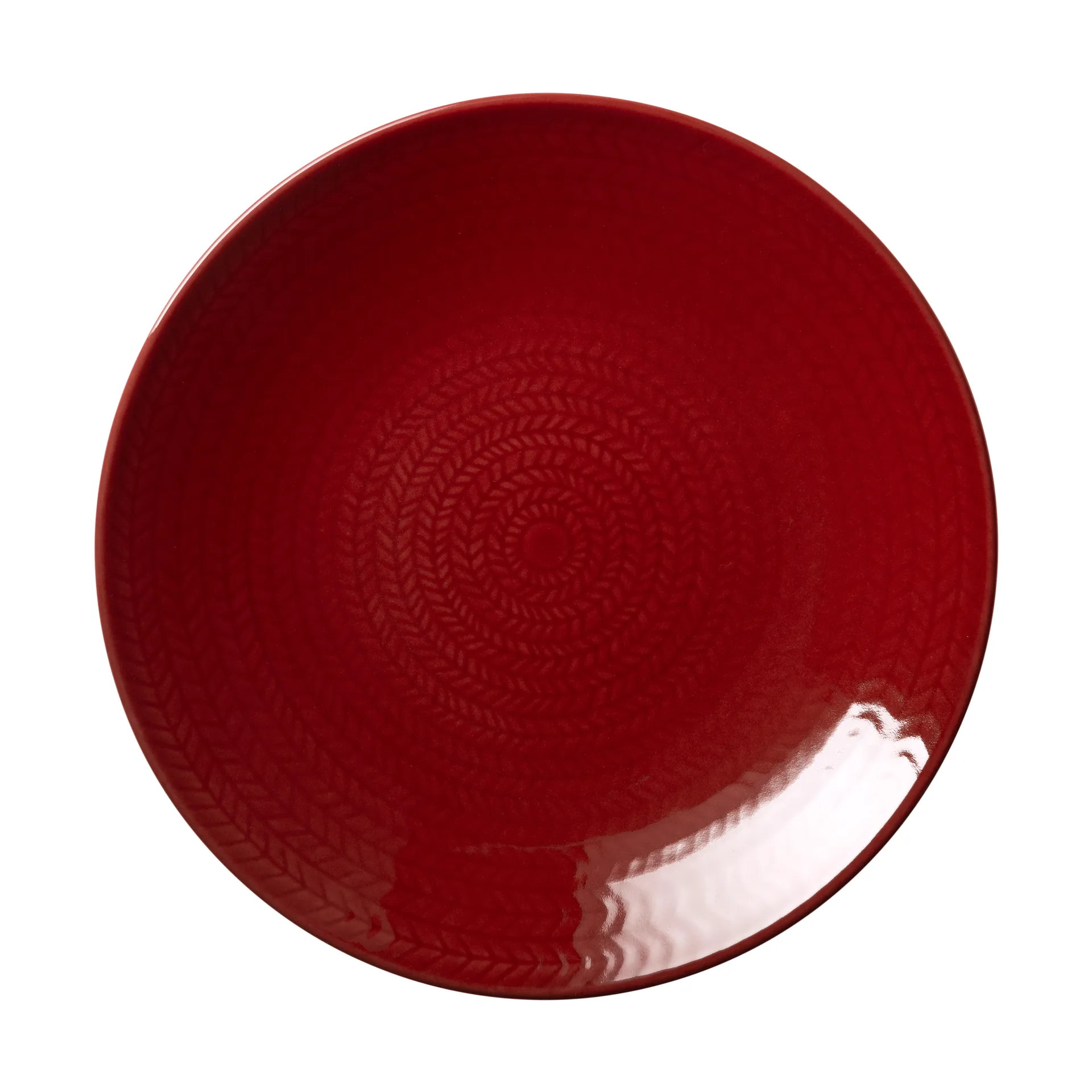 Blå eld tallrik, Rood, 19 cm Rörstrand