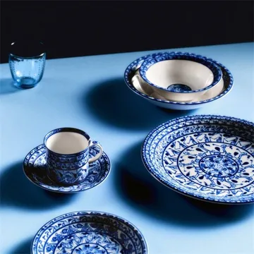 Cobolti diepe soepbord - Blauw, Ø21 cm - Rörstrand