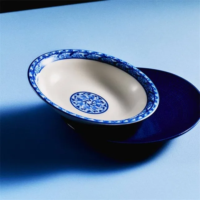 Cobolti schaal, blauw, Ø16 cm Rörstrand