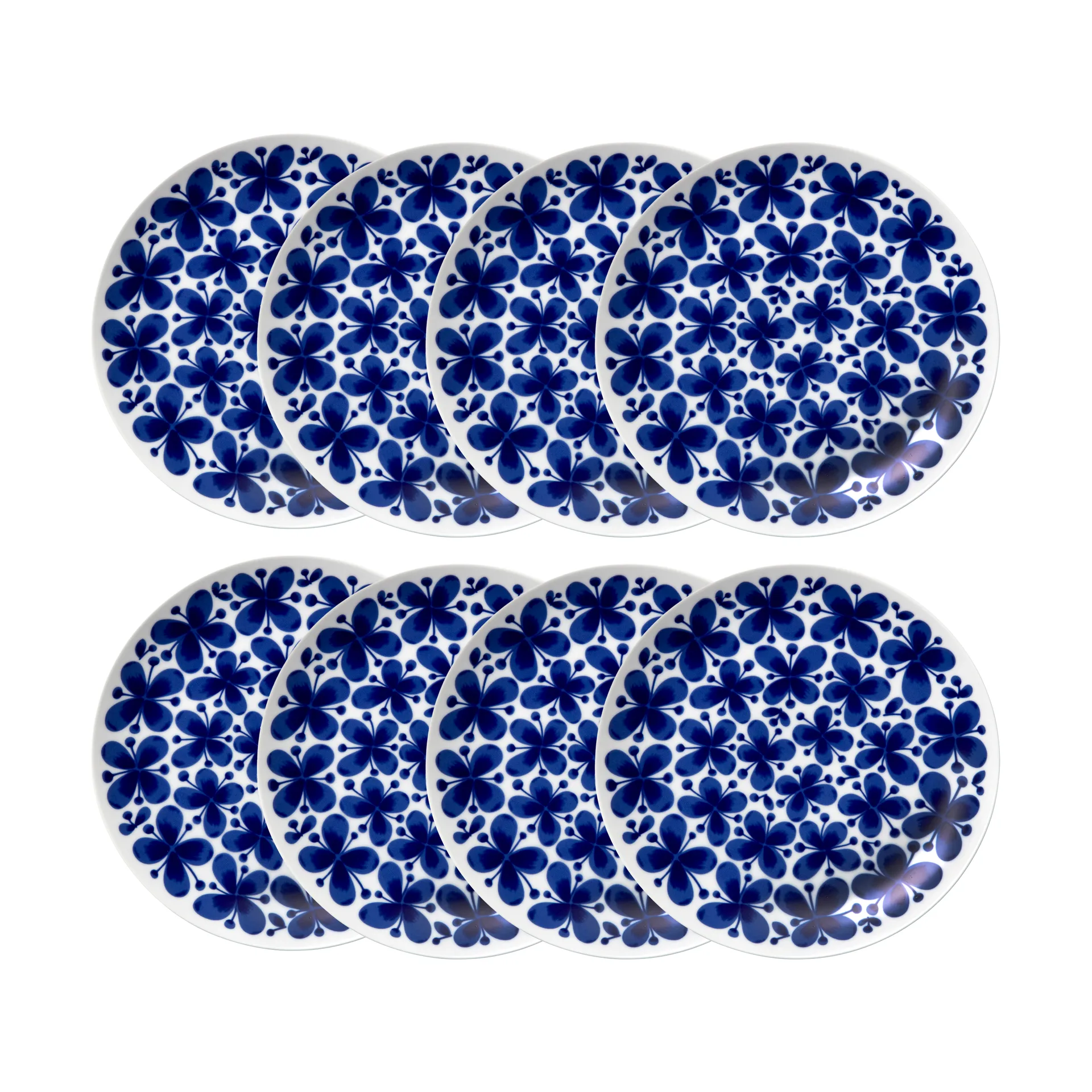 Mon Amie bord Ø 27 cm 8-pack - Blauw,  Rörstrand