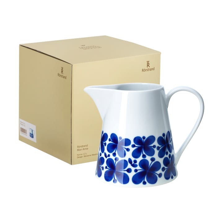 Mon Amie kan 1,2 l cadeauverpakking, Blauw-wit Rörstrand