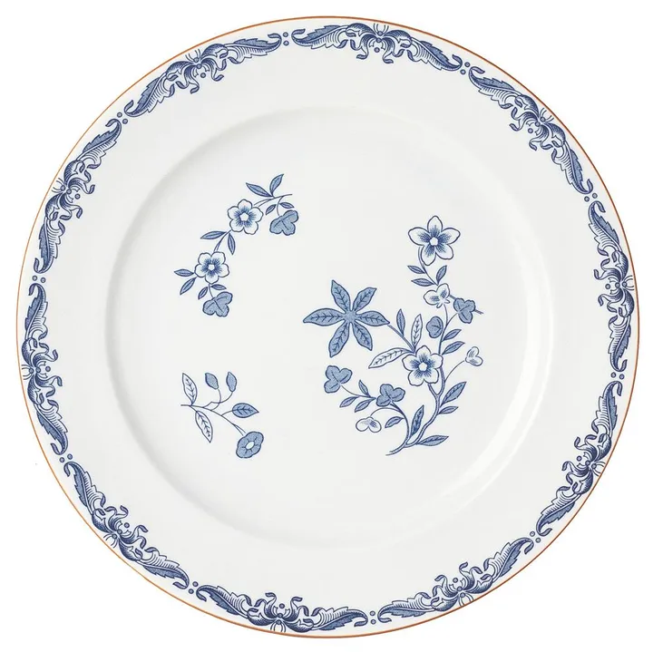 Ostindia bord - Blauw, Ø27 cm - Rörstrand