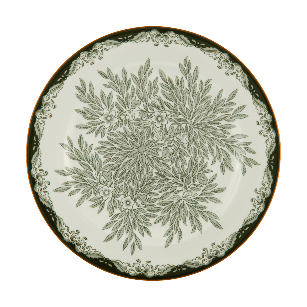 Rörstrand Ostindia Floris bord Ø27 cm Groen