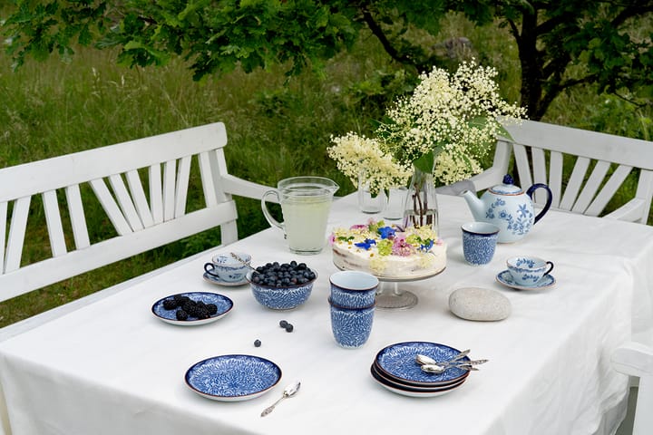 Ostindia Floris bordje Ø16 cm, Blauw Rörstrand