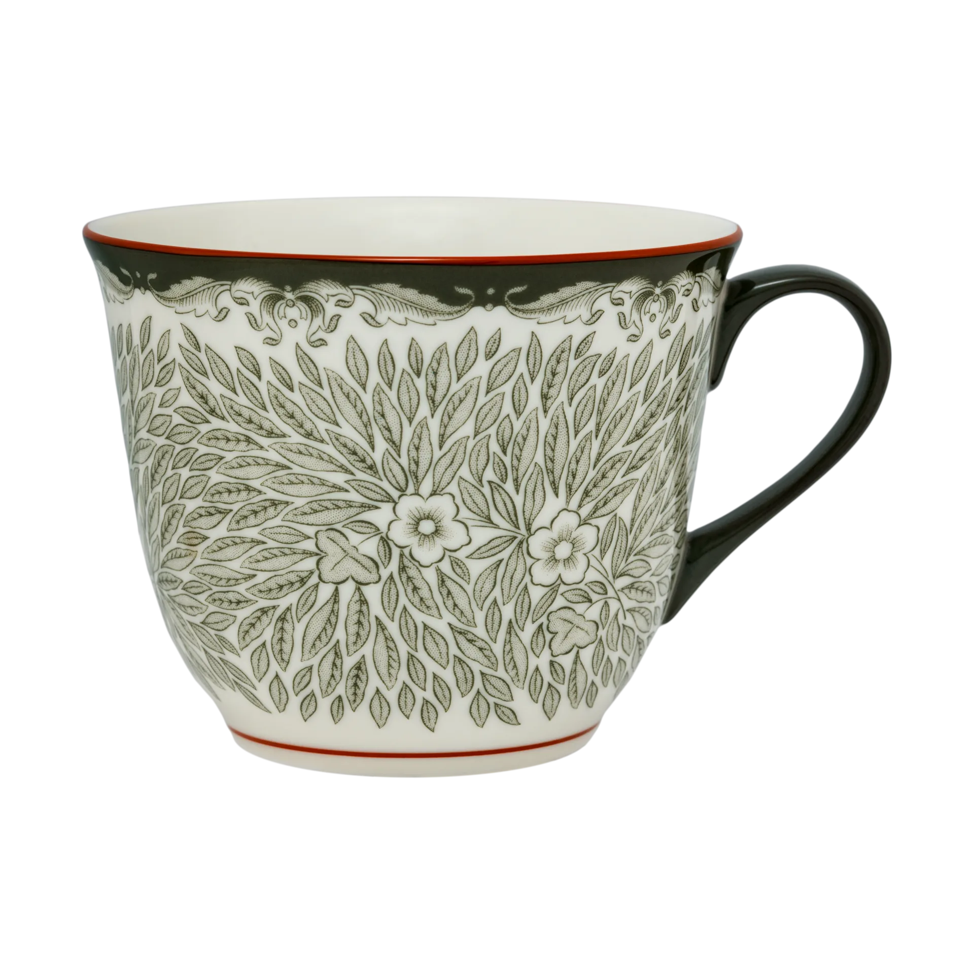 Ostindia Floris mok 40 cl, Groen Rörstrand