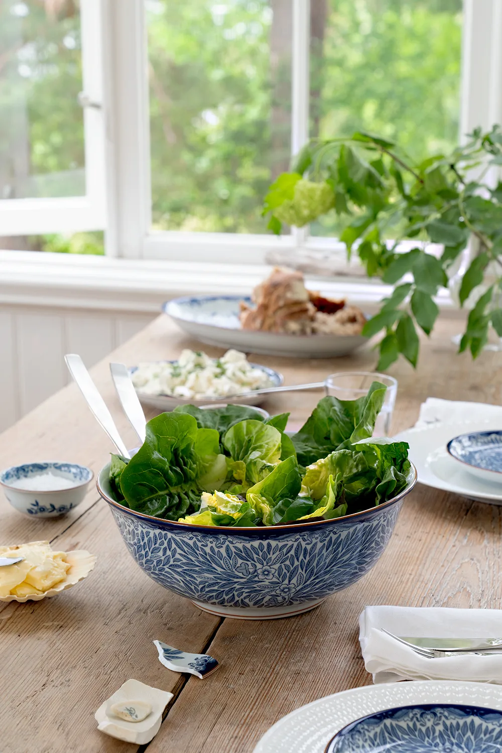 Ostindia Floris serveerschaal, 2,4 l Rörstrand