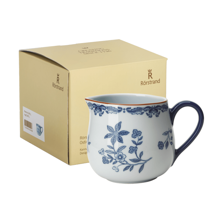 Ostindia kan 45 cl cadeauverpakking, Blauw-wit Rörstrand