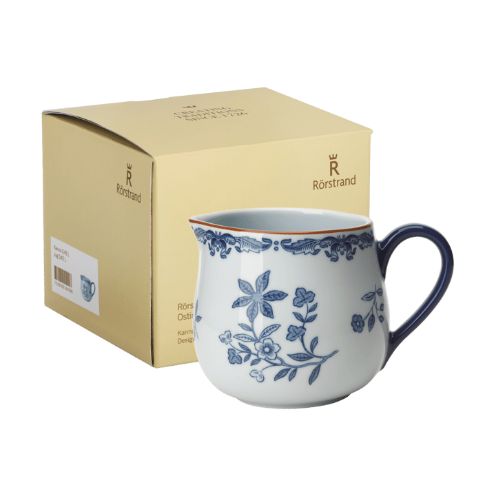 Ostindia kan 45 cl cadeauverpakking - Blauw-wit - Rörstrand