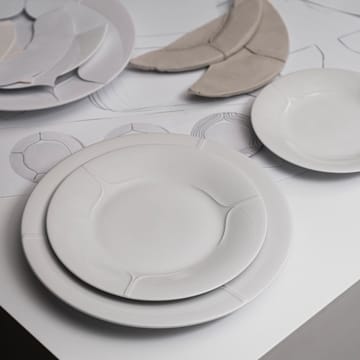 Pli Blanc bord 21 cm - Wit - Rörstrand