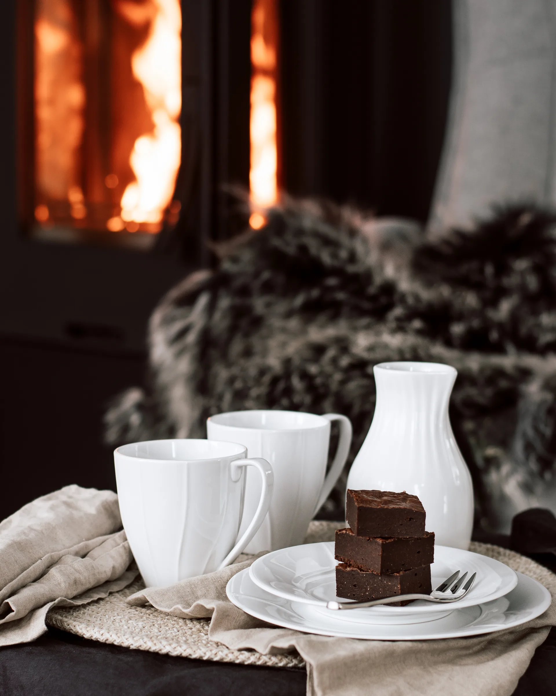 Pli Blanc bord 21 cm, Wit Rörstrand