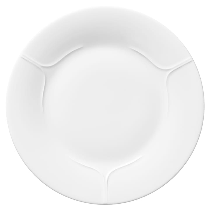 Pli Blanc bord 26 cm - Wit - Rörstrand