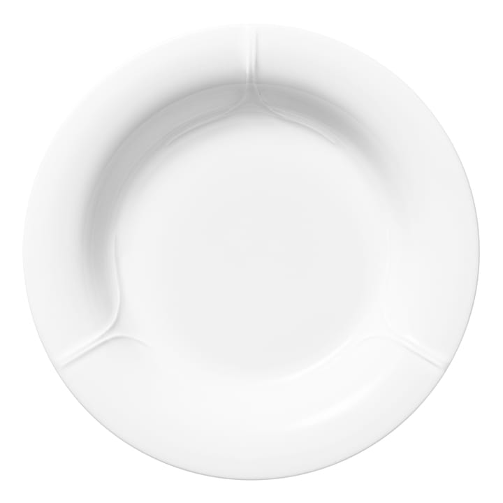 Pli Blanc diep bord 23 cm - Wit - Rörstrand