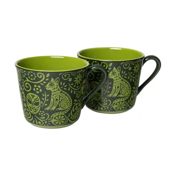 Rörstrand Blossa kopje - Groen, 14 cl, 2-pack - Rörstrand