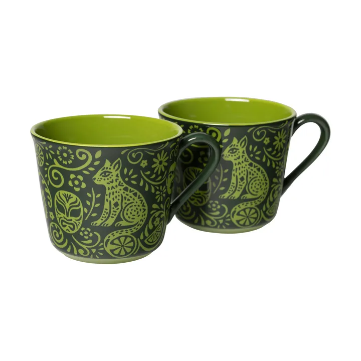 Rörstrand Blossa kopje - Groen, 14 cl, 2-pack - Rörstrand