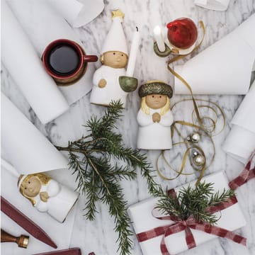 Santa beeldje - wit - Rörstrand
