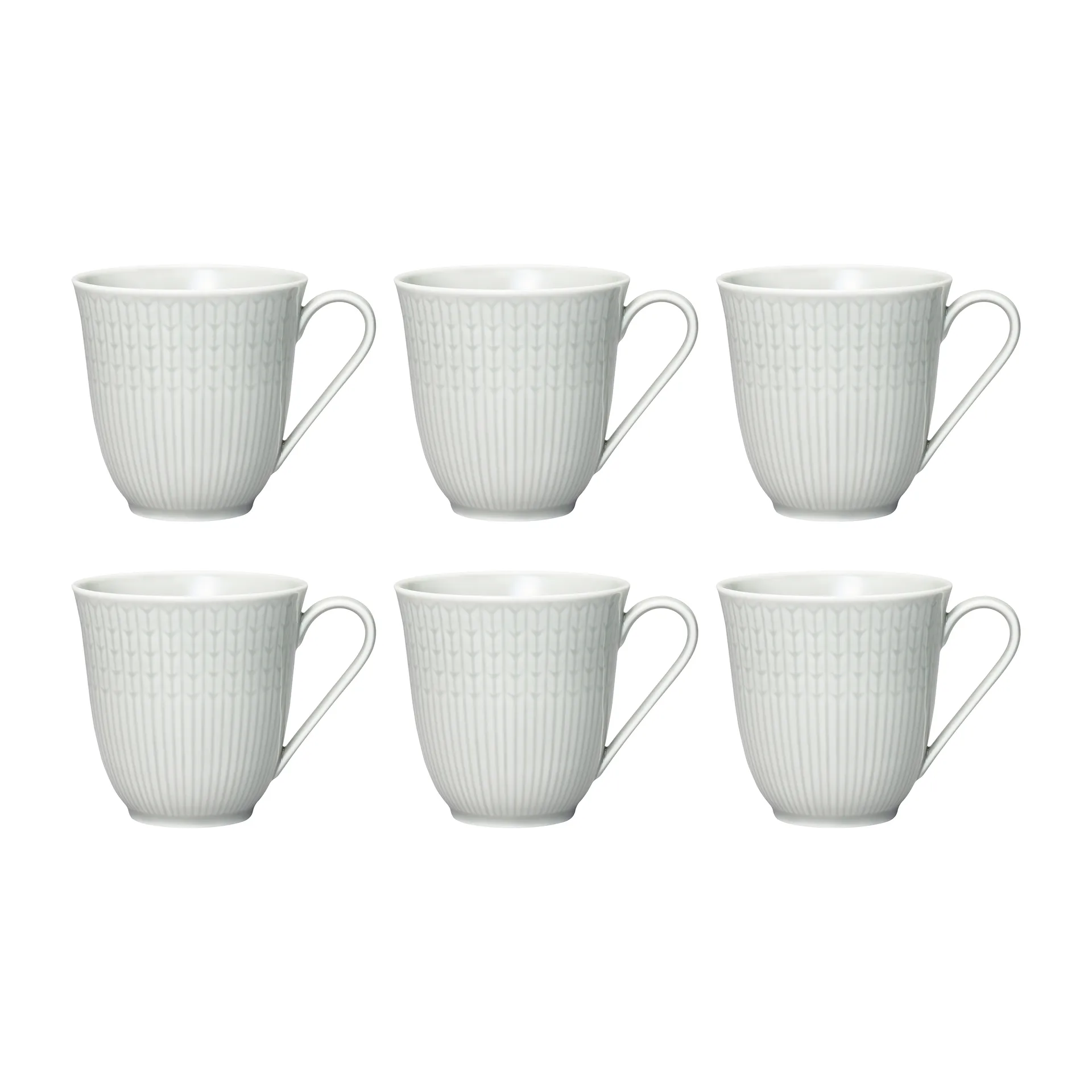 Swedish Grace beker 6-pack Dimma (grijs),  Rörstrand