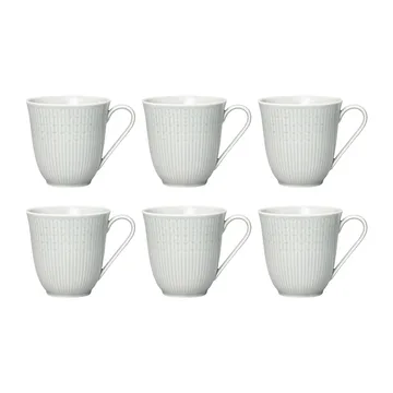 Swedish Grace beker 6-pack Dimma (grijs) - Rörstrand