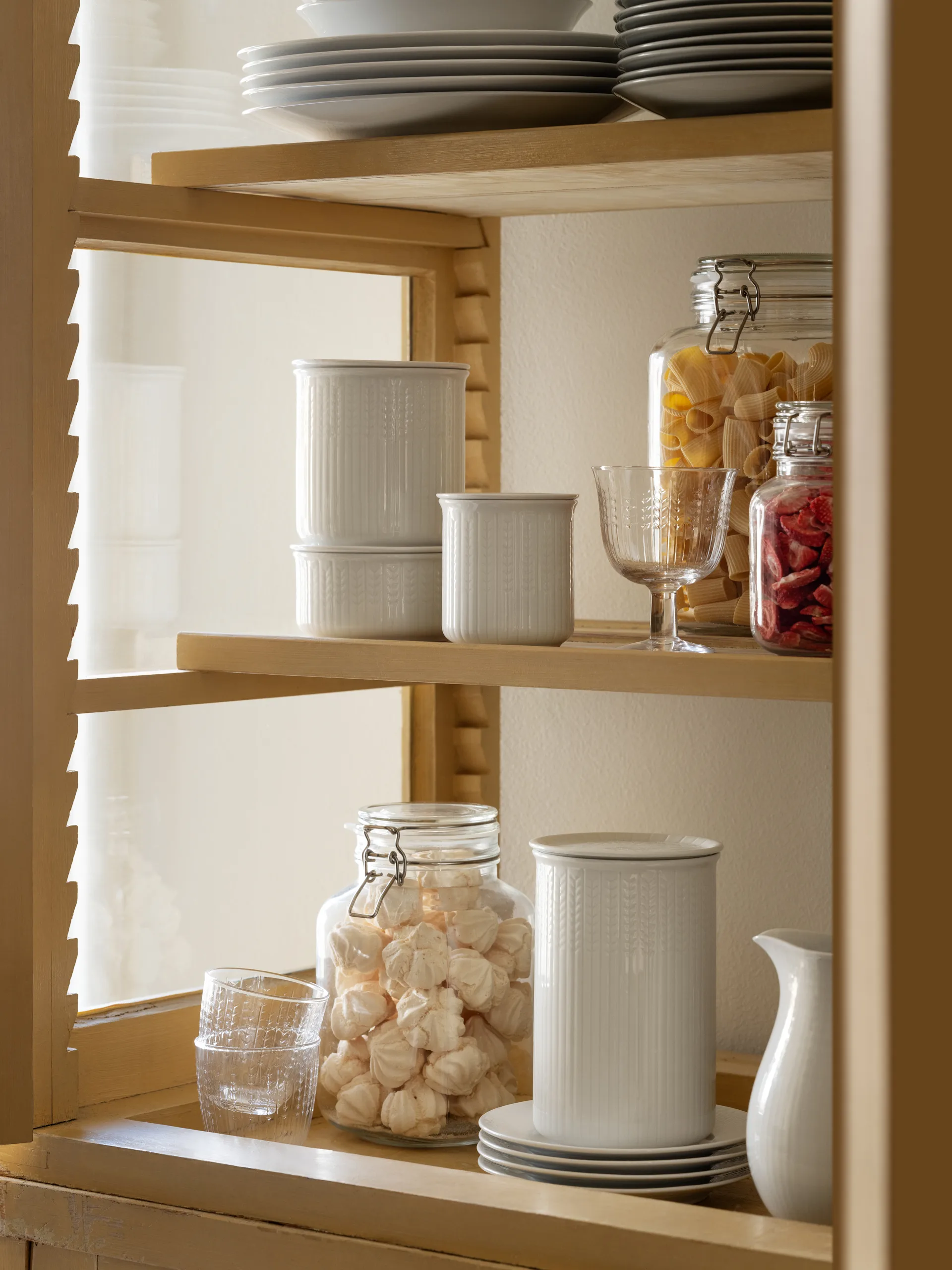 Swedish Grace bewaardoos laag S 0,3 L, Snö Rörstrand