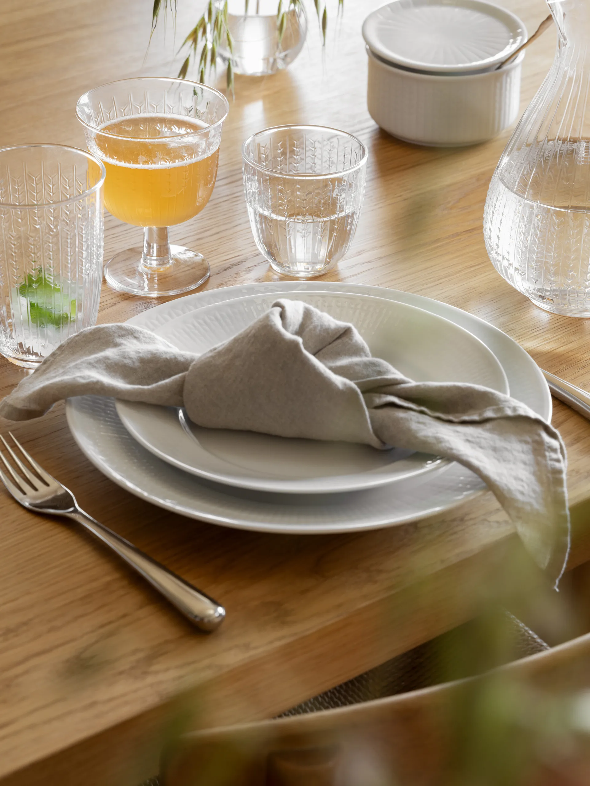 Swedish Grace bewaardoos laag S 0,3 L, Snö Rörstrand