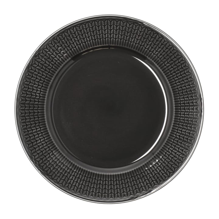 Swedish Grace bord Ø27 cm - stone (donker grijs) - Rörstrand