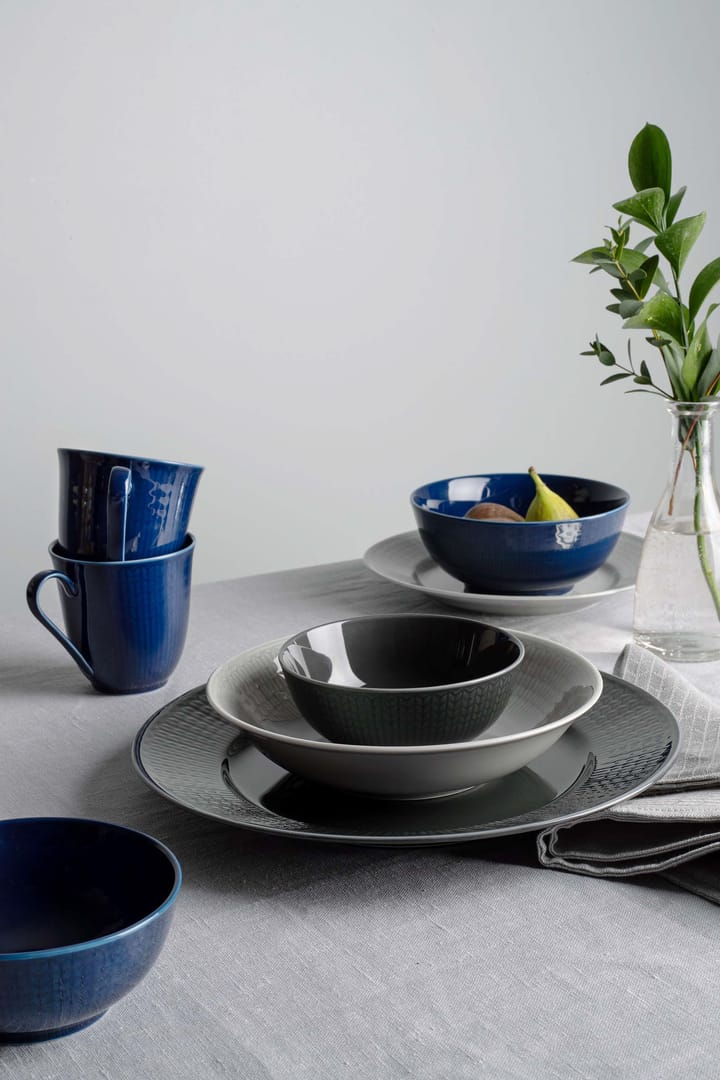Swedish Grace bord Ø27 cm, stone (donker grijs) Rörstrand