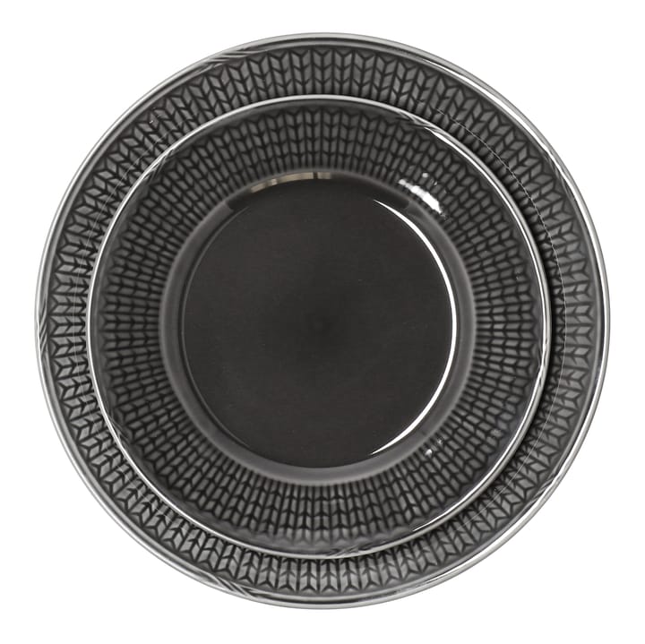 Swedish Grace bord Ø27 cm, stone (donker grijs) Rörstrand