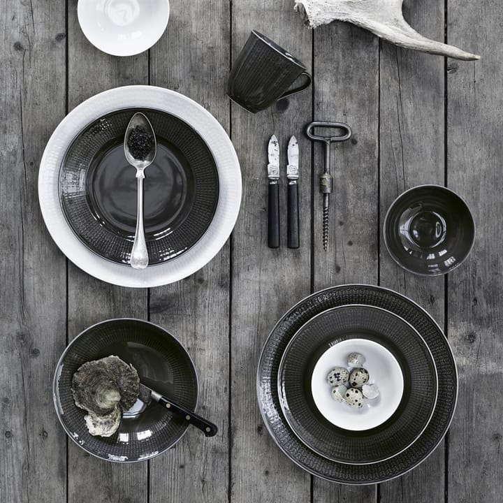 Swedish Grace bord Ø27 cm, stone (donker grijs) Rörstrand