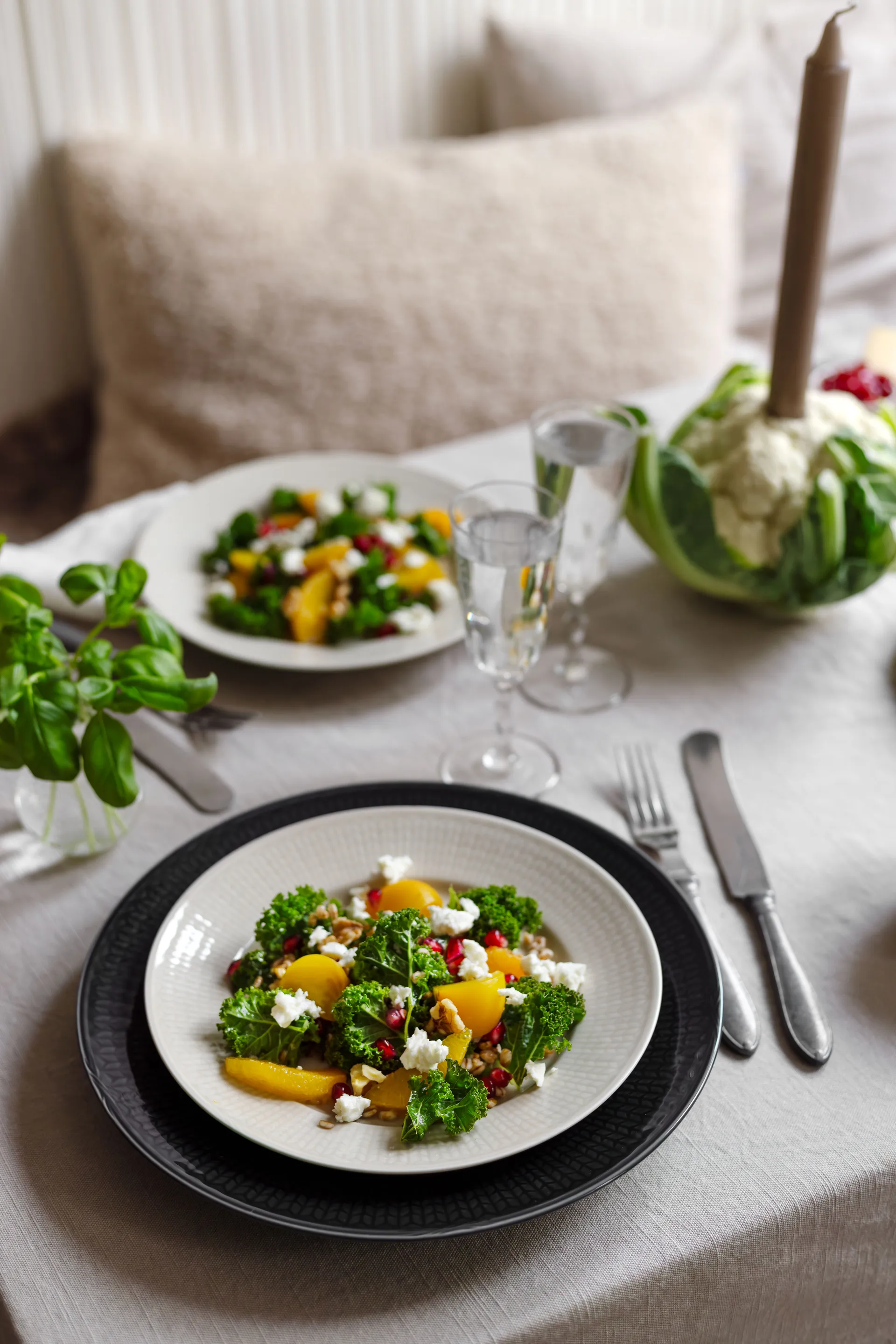 Swedish Grace bord klein Ø21 cm, Haver Rörstrand