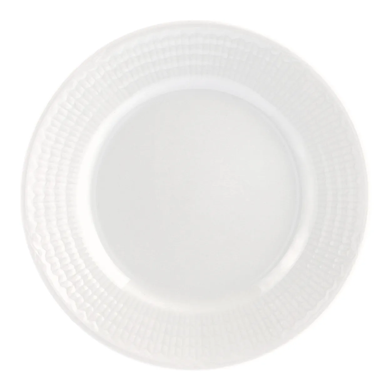Rörstrand Swedish Grace bord klein Ø21 cm snow (wit)