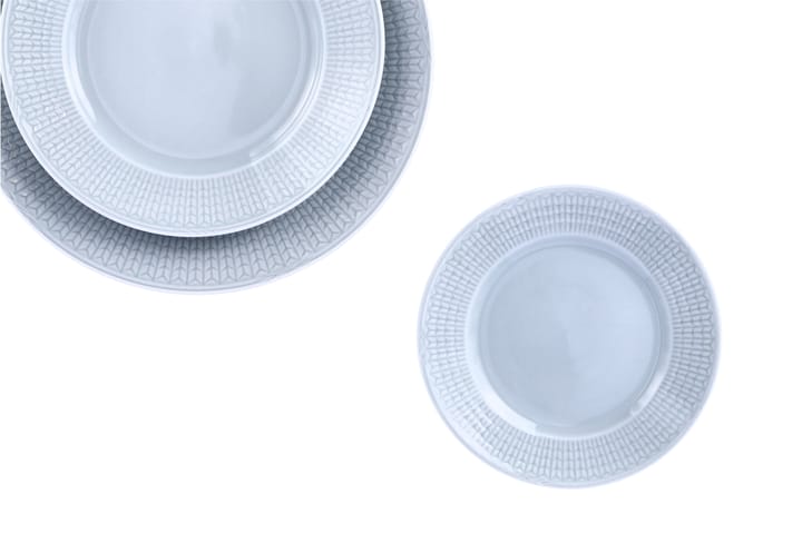 Swedish Grace dessertbord Ø17 cm, ice (lichtgrijs) Rörstrand