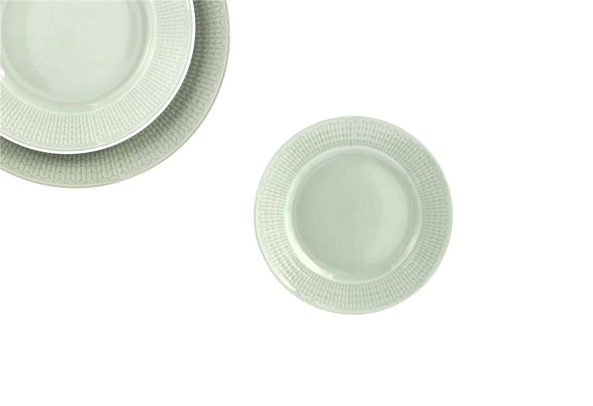 Swedish Grace dessertbord Ø17 cm, meadow (lichtgroen) Rörstrand